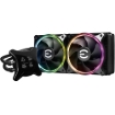 Imagen de Enfriamiento Liquido para CPU EVGA CLCx AIO 240mm ARGB Display LCD Compatible S 1200 1700 AM4 AM5 Negro