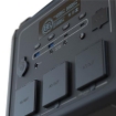 Imagen de Generador Elétrico Portátil Forza FPP-T1200 1200W Tomas 3CA/8CC 3.75V 2 Ventiladores Pantalla LCD Panel de Control Integrado