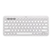 Imagen de Teclado Bluetooth Logitech Pebble Keys 2 K380S Emparejamiento Multidispositivo Inalámbrico Color Blanco