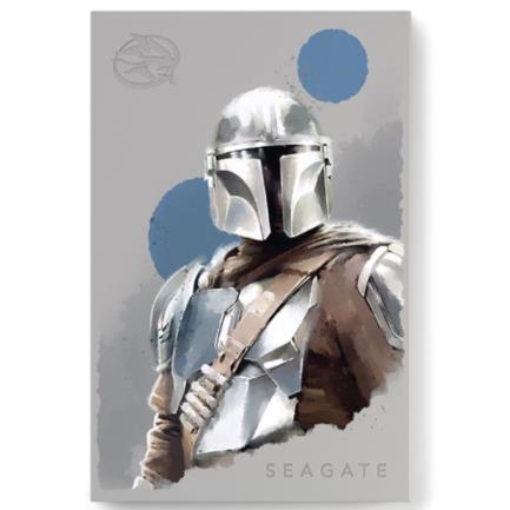 Imagen de Disco Duro Externo Seagate FireCuda 2TB 2.5" USB 3.0 Edicion StarWars The Mandalorian RGB para PC MAC PS4/5 Xbox One X/S