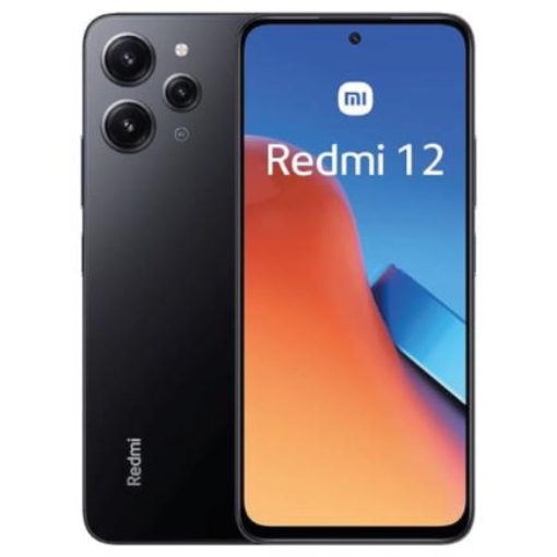 Imagen de Smartphone Xiaomi Redmi 12 6.67" 128GB/4GB Cámara 50MP MediaTek Helio G88 Android 13 Color Negro