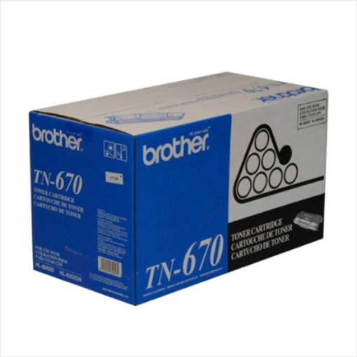 Imagen de TONER BROTHER TN-670 HL6050 CAPACIDAD 7500 PGS