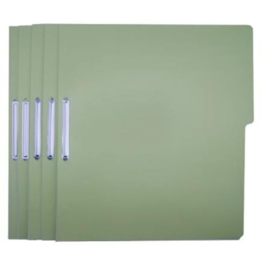 Imagen de Carpeta Pressboard Kyma C/Broche 8cm Tamaño Carta Verde Claro Paquete C/5