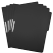 Imagen de Carpeta Pressboard Kyma C/Broche 8cm Tamaño Carta Negro Paquete C/5