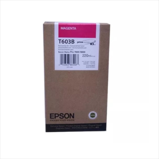 Imagen de TINTA EPSON STYLUS MAGENTA PLOTTER PRO 7800/9800 220 ML