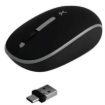 Imagen de Mouse Inalámbrico Perfect Choice Whisper 2.4 GHz Conector Dual USB C/A Alcance 10m Color Negro