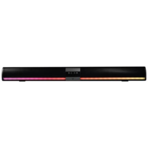 Imagen de BARRA DE SONIDO PORTATIL VORAGO BSP-450 BT/TF/AUX 3.5MM/USB/COAXIAL RGB TIPOC 2x5W RMS CONTROL REMOTO