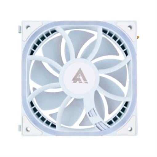 Imagen de VENTILADOR VORAGO MODULAR GAME FACTOR FG500 120MM 58 CFM 1900 RPM RGB COMPATIBLE CON FKG500 BLANCO