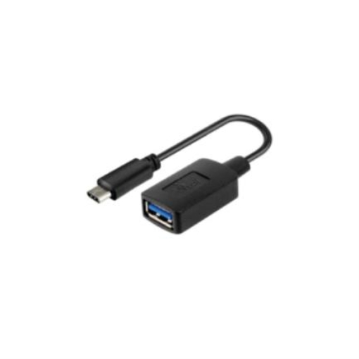 Imagen de Adaptador XTech XTC-515 Conector Tipo C Macho a USB 3.0 A Hembra Calibre del Cable 32 AWG 12cm Admite Velocidad 5GBps