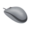 Imagen de Mouse Logitech Alambrico M110 Silent Gray