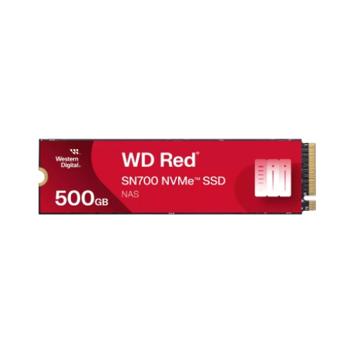 Imagen de SSD Interno Western Digital  Red SN700 500GB M.2 2280 PCIe 3.0 NVMe Lect 3430/2600 MB/s WDS500G1R0C