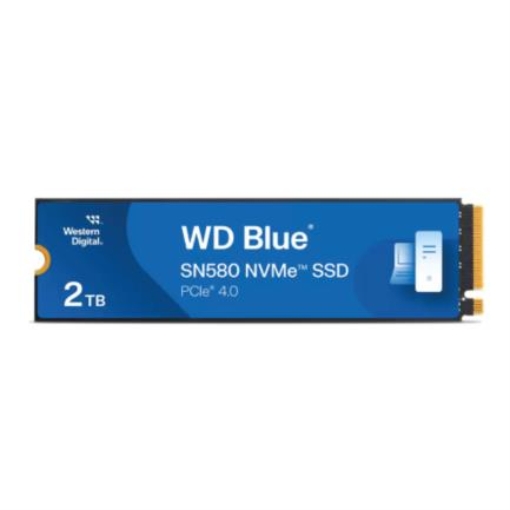 Imagen de SSD Interno Western Digital Blue SN580 2TB M.2 2280 PCIe 4.0 NVMe Lect 4150/4150 MB/s WDS200T3B0E