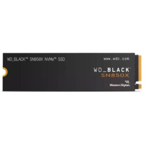 Imagen de SSD Interno Western Digital Black SN850X 2TB M.2 2280 PCle 4.0 NVMe Lect 7300/6600 MBs para PS5 WDS200T2X0E