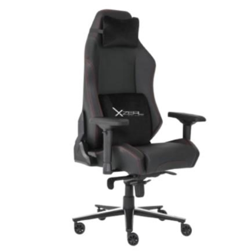 Imagen de Silla Gamer Xzeal XZ403 Brazos 4D Respaldo 180 grados Color Negro