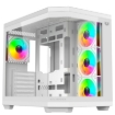 Imagen de Gabinete Gamer Balam Rush Media Torre Tank Master 9600TB Max MB ATX Ultra Wides/USB-C/USB 3/Audio Fan ARGB Blanco