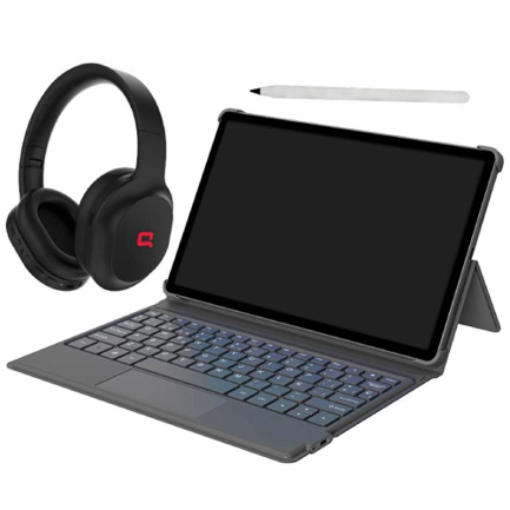 Imagen de Tablet COMPAQ Q Tab Pro 10.95 8GB/256GB Cámara 5MP/13MP Android 13 + Teclado + AudÃ­fonos + Stylus