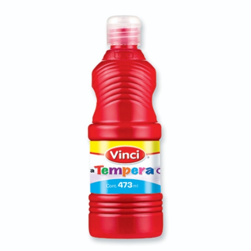 Imagen de Pintura tempera vinci 473 ml rojo