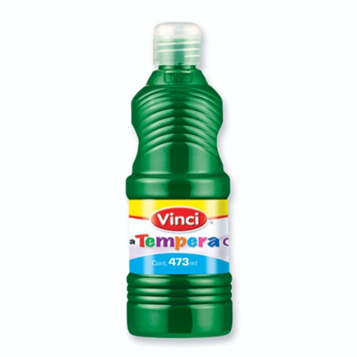 Imagen de Pintura tempera vinci 473 ml verde esmeralda