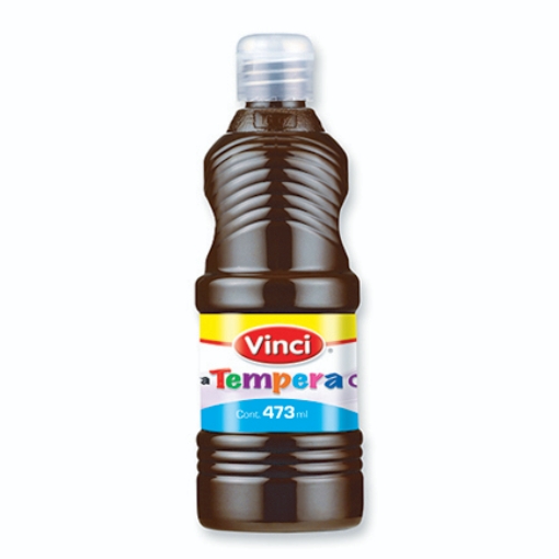 Imagen de Pintura tempera vinci 473 ml café