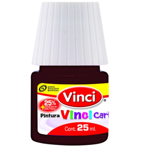 Imagen de Pintura Cartel Vinci 25 ml Café #57 Caja c/10 piezas