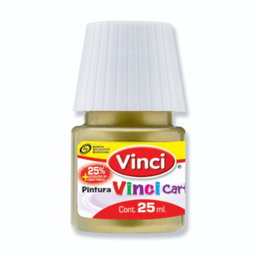 Imagen de Pintura Cartel Vinci 25 ml Oro Rico #68 Caja c/10 piezas