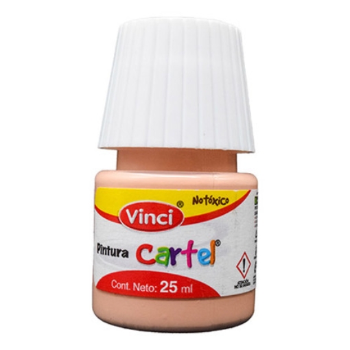 Imagen de Pintura Cartel Vinci 25 ml Rojo Carne Imitación #67B Caja c/10 piezas