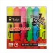 Imagen de Juego Resaltadores Nextep 5 Colores Punta Cincel 4mm