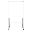 Imagen de Pintarrón Móvil Alfra Lux Doble Superficie Metálico Tela Corcho 150X110cm