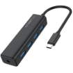 Imagen de Mini Hub Argomtech de 4 Puertos USB 3.0 Tipo-C
