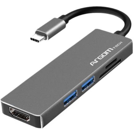 Imagen de HUB ARGOMTECH ONEAXESS 5 EN 1 tipo-C