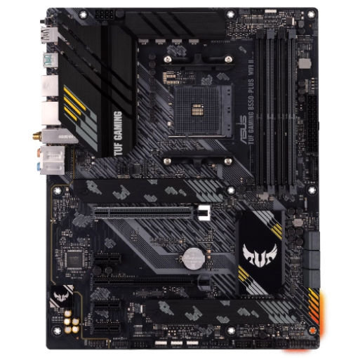 Imagen de Tarjeta Madre Asus TUF GAMING B550-PLUS WIFI II 4xDDR4 128GB 4866Mhz HDMI DP PCIe 4.0 M.2 S AM4 Ryzen Wi-Fi 6 ATX