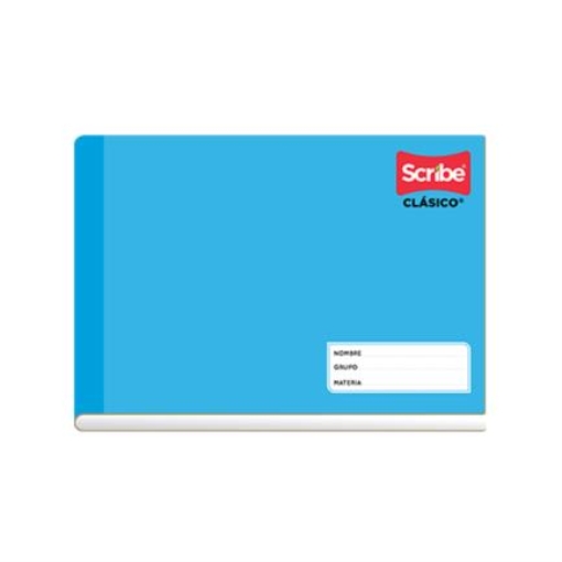 Imagen de Cuaderno Italiano Cosido Scribe Clasico Doble Raya 100 Hojas