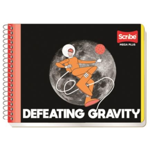 Imagen de Cuaderno Italiano Espiral Scribe Mega Raya 100 hojas