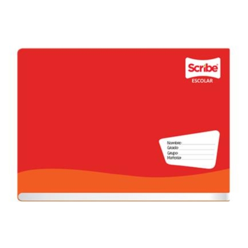 Imagen de Cuaderno Italiano Escolar Grapado Scribe C5 Cuadro Chico 100 Hojas