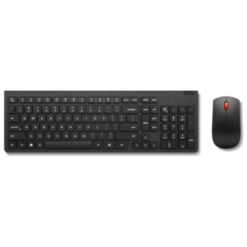 Imagen de Teclado y Mouse Inalámbricos Lenovo Essential Wireless USB Gen 2 Color Negro