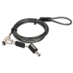 Imagen de Candado Manhattan para Laptop Nano llave 1.5m gris