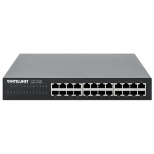 Imagen de SWITCH Intellinet GB 24 PTOS 19"