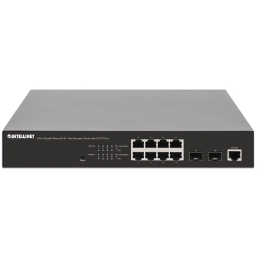 Imagen de PoE Switch Intellinet WebAdmin GB  8 ptos 30W pto 14