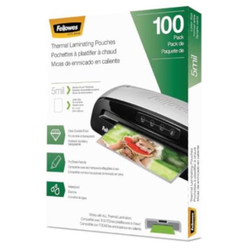 Imagen de Cubierta Fellowes para Laminadora T/Carta 5 Micras C/100 piezas