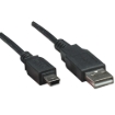 Imagen de Cable Manhattan USB V2.0 A-Mini B 0.9M Negro