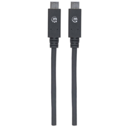 Imagen de Cable Manhattan USB-C V3.2 C-C  1.0M 10Gbps 100W