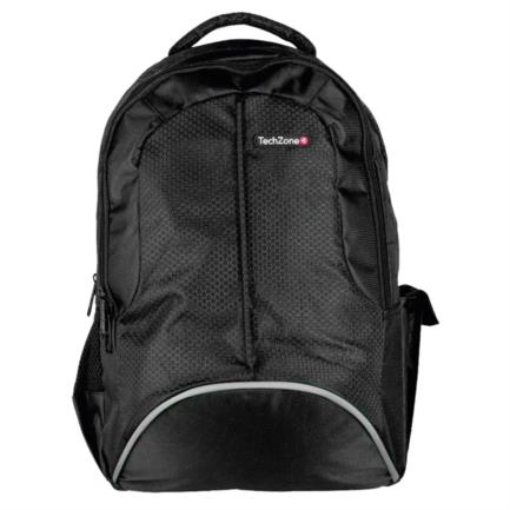 Imagen de Mochila TechZone Sport 15.6" Con Tirantes Acojinados De Alta Resistencia Color Negro
