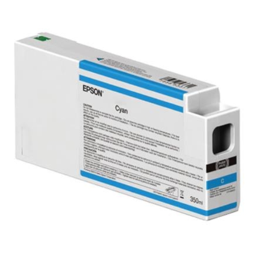 Imagen de Tinta Epson UltraChrome HD 350 ml Color Cian