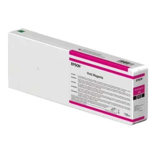 Imagen de Tinta Epson UltraChrome HD 700 ml Color Magenta Vivo