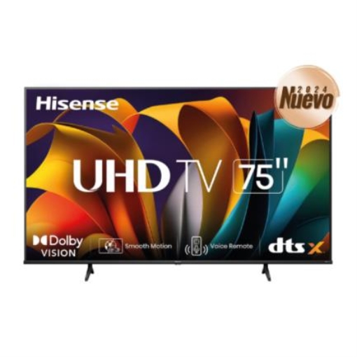 Imagen de Televisor Hisense 75" A6N Smart TV 4K UHD WI-FI Bluetooth Google TV Resolucion 3840x2160