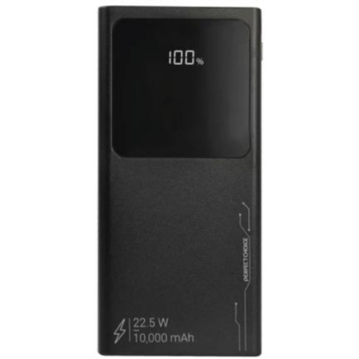 Imagen de Power Bank Perfect Choice Carga Rápida 10000 mAh 22.5W 4 Puertos USB Micro/A/C Color Negro