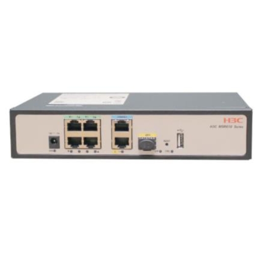 Imagen de Router H3C MSR610 Enrutador empresarial Gigabit Ethernet de 6 puertos