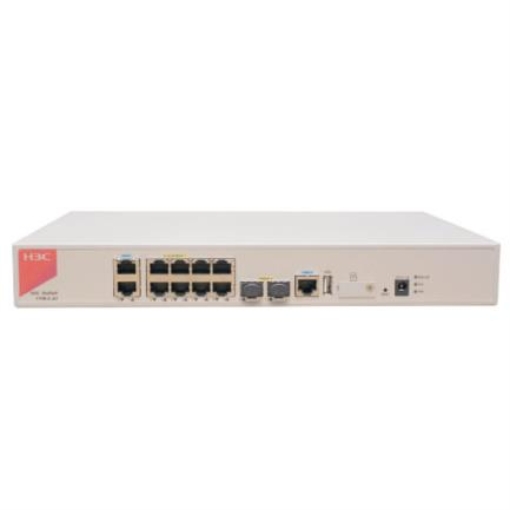 Imagen de Cortafuegos SMB H3C SecPath F100-C-A2 Firewall Appliance Overseas Version 1.2 Gbps 10 x GE + 2 x SFP
