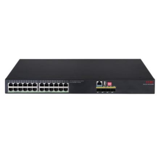 Imagen de Switch H3C IE4320-28S HPWR L2 Conmutador Ethernet Industrial con 8 Puertos BASE T PoE 16 Puertos BASE T PoE y 4 SFP Plus