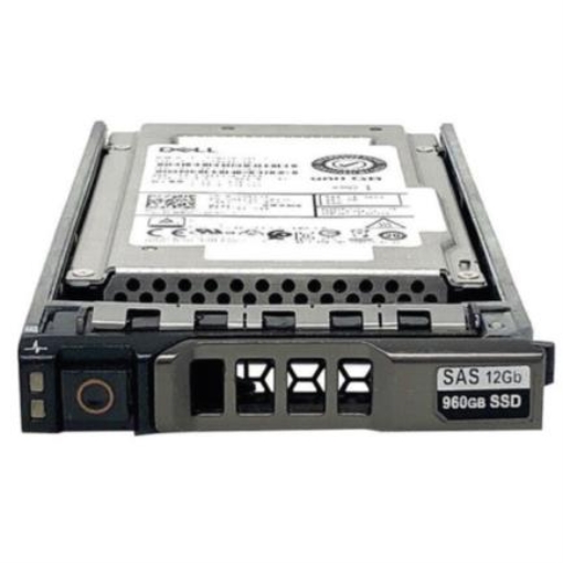 Imagen de Disco Duro Dell 960GB SSD SAS ISE RI 12Gbps 512e 2.5in Hot-Plug 1 DWPD CUS Kit